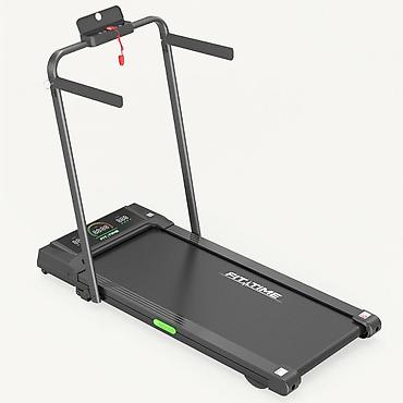 mala roda: Fa, Traka za trčanje FIT TIME – kompaktna kućna traka sa preklopnim — 1