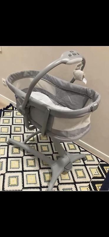 Beşiklər: Chicco Next2Me tipli elektrikli beşik/layla - Rəng: boz - Oval — 2