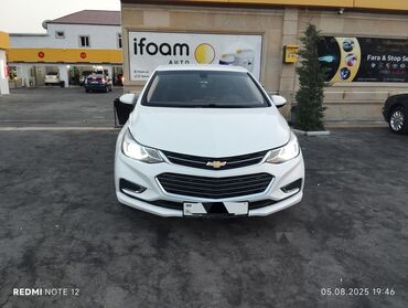 sud maşını: Chevrolet Cruze: 1.4 л | 2017 г. Седан