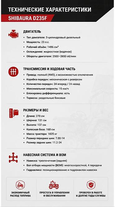 японский тракторы: 🚜 Японский б/у мини-трактор Shibaura D235F от компании ТЕХНОМАШ!!! — 2