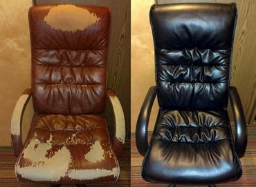 Ремонт, реставрация мебели: Перетяжка стульев. Перетяжка офисных кресел ремонт офисных кресел — 6