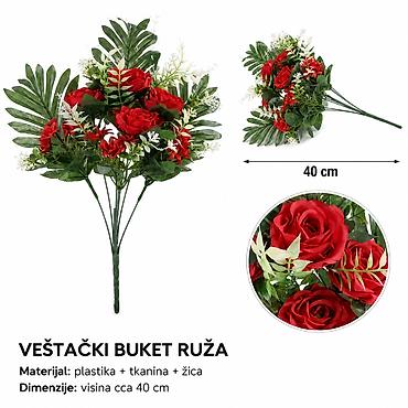 KMT 7 drveni otvora ručka za čaj crvena 710223 Praktičan alat