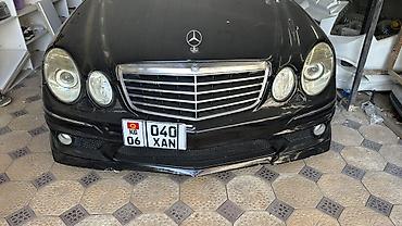 фара w211: Бампер Mercedes-Benz, Б/у, Аналог — 4
