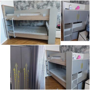 Тумбы: Dest 440₼ ayri ayri 220₼ dolab 220₼ .Her ikisi ela veziyyetdedi .Unvan
