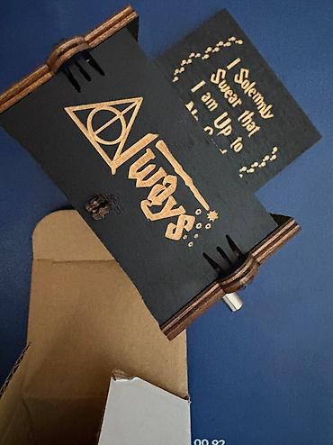 oyuncaq qutusu: Kiçik ölçülü musiqili Harry Potterin sehirli qutusu 
30 AZN 
Yenidir — 3