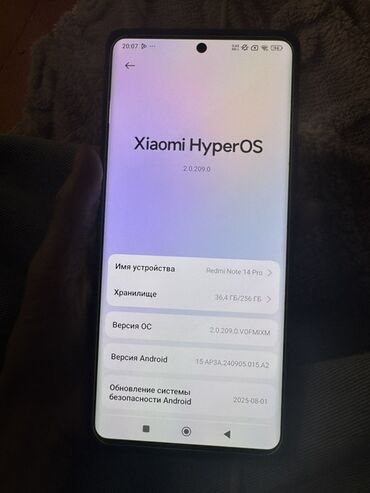 поко f6 про цена бишкек: Redmi, Redmi Note 14 Pro, Новый, 256 ГБ, цвет - Черный, 2 SIM