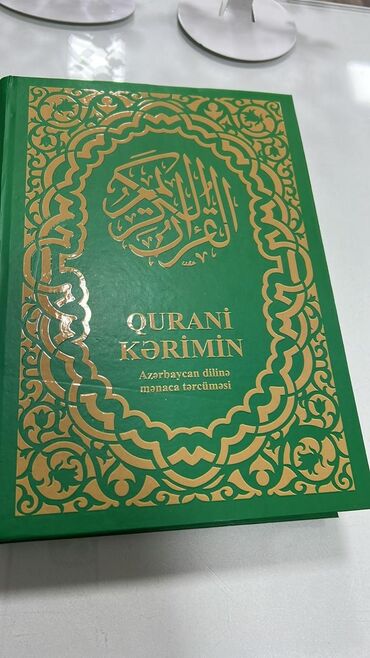 Dini kitablar: Qurani Kerim kitabi.Ereb dili ve tercumesi Azerbaycan dilinde.iki dil — 8