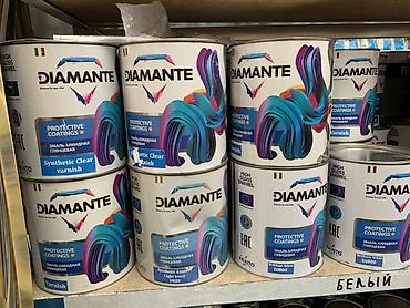 Алкидная эмаль: Алкидная глянцевая эмаль DIAMANTE Protective Coatings. На фото — 1