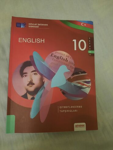Kitablar, jurnallar, CD, DVD: İngilis Dili 10 cu sinif içi yazılmayıb 4manata satılır təzədir
