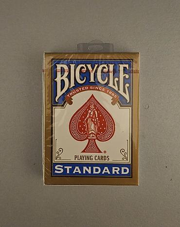 grand bicycle: Salam. Tam orijinal Bicycle Standard (808) göy rəngli oyun kartı — 1