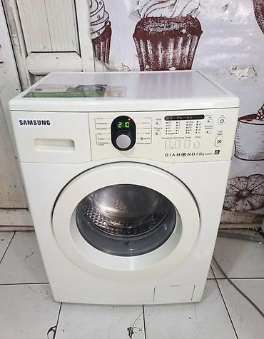 запчасти для стиральных машин: Стиральная машина Samsung, 6 кг, Б/у, Автомат, Есть сушка, Бесплатная доставка, Платная доставка — 1