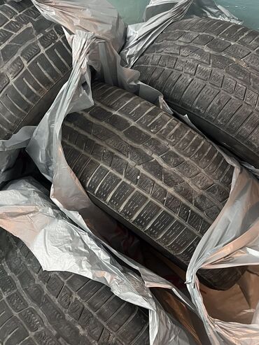 зимние шины на грузовые автомобили: Шины 225 / 55 / R 16, Б/у, Комплект, Continental