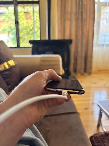 iphone 12 pro max 512 gb: IPhone Xs, Qızılı, Face ID — 6