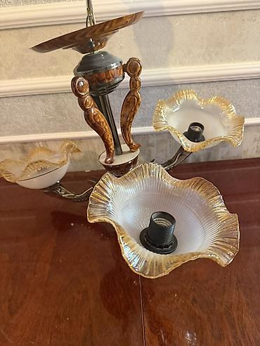 isti: Çılçıraq, 3 lampa, Metal — 1