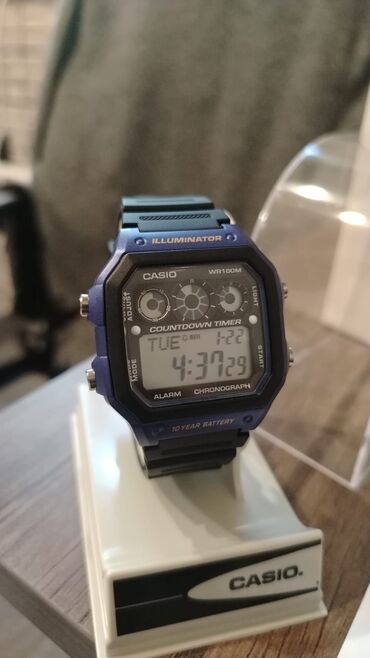 Yeni, Qol saatı, Casio, rəng - Göy