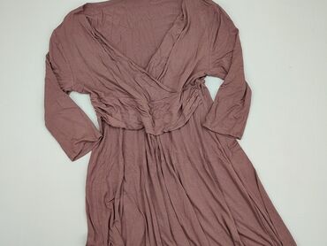 sukienki satynowa różowa: Sukienka, S, stan - Dobry