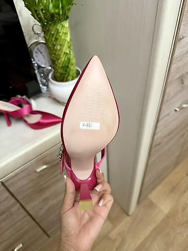 pull and: Туфли, 38, 38.5, Jimmy Choo, Новый, цвет - Розовый, Самовывоз — 6