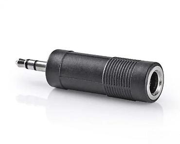 Zvučnici, slušalice i mikrofoni: Adapter 6.35 mm (1/4") ženski na 3.5 mm muški TRS stereo - Pretvara — 2