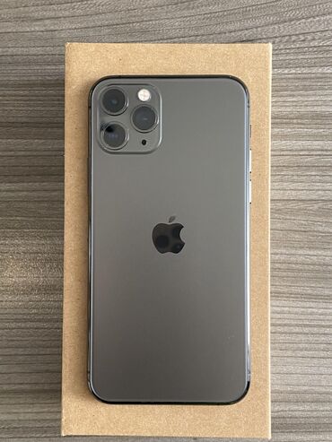 купить iphone xr в бишкеке: IPhone 11 Pro Max, Колдонулган, 256 ГБ, Space Gray, Каптама, Куту, 100 %