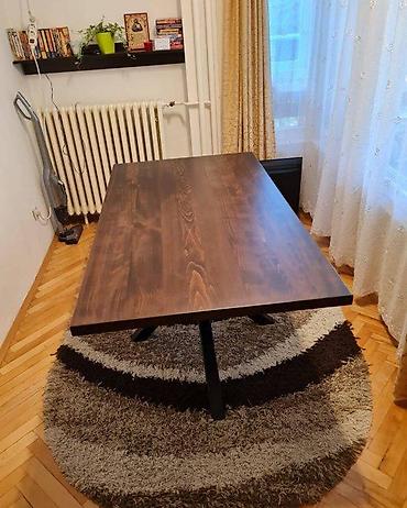 Stilski trpezarijski stolovi: TRPEZARIJSKI STO MODEL BUKVA R8 | Kontakt telefon 06******** Viber — 17