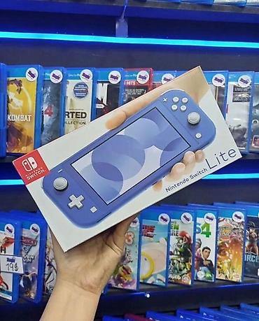 əl konsolu: Nintendo Switch Lite Blue Yeni Nintendo Switch Lite oyun konsolu — 1