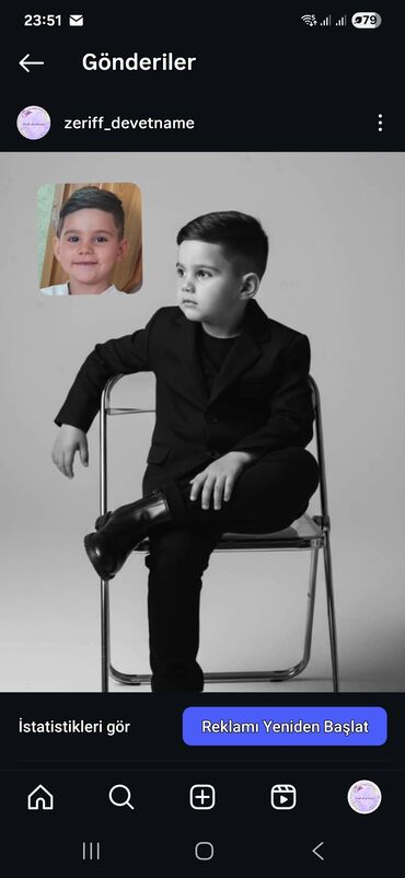 реставрация на мебели: Uşaq fotosessiyası xidməti - Peşəkar studiya çəkilişi: klassik