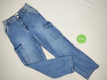 jeans bhs: Sinsay, Spodnie cargo damskie, rozmiar S — 2
