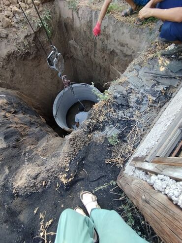 Железобетонные (ЖБИ) кольца для септика: Железобетонное (ЖБИ) кольцо для септика Размер: 110 x 90 x 8 см, Бесплатная установка, В розницу — 9