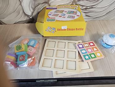 Игрушки: Деревянная настольная игра-головоломка QIYI “Animal Shape Battle” (3+) — 2