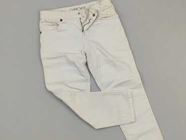 białe jeansy mom fit: Spodnie jeansowe, Cherokee, 5-6 lat, 116, stan - Bardzo dobry