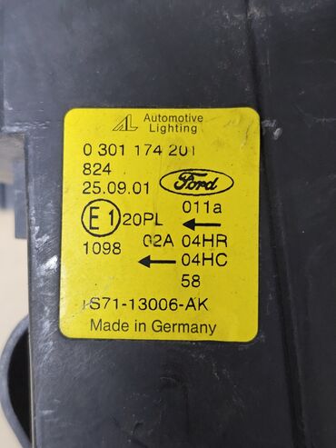 Передние фары: Передняя левая фара Ford 2002 г., Б/у, Оригинал — 9