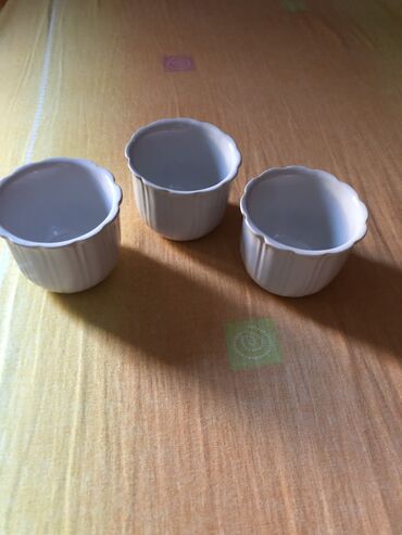 Kuhinjski setovi: Nove tri šoljice - fildžana za kafu i posuda za šećer — 5