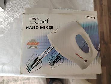 mikşer yamaha: Mikser 15 azn. Təzə kimidir. Müxtəlif başlıqları var. Az işlənib. Evdə — 3