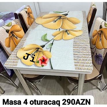 metbext stulu: Mətbəx üçün, Yeni, 4 stul — 1