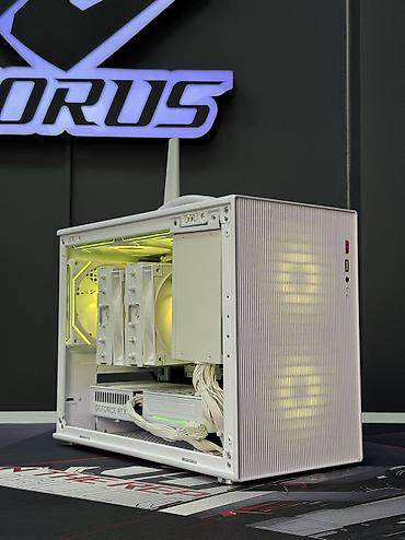 монитор 32: Компьютер, ядер - 6, ОЗУ 32 ГБ, Игровой, Новый, AMD Ryzen 5, NVIDIA GeForce RTX 5060, NVMe — 1