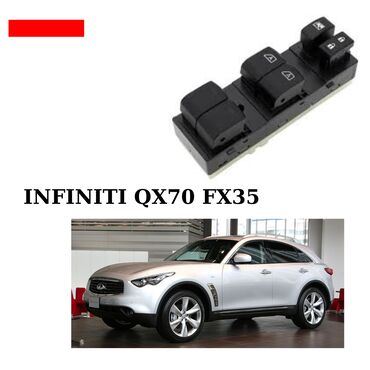 Digər aksesuarlar: INFINITI QX70 FX35 üçün şüşə qaldıran knopka blok satılır. Məlumat 