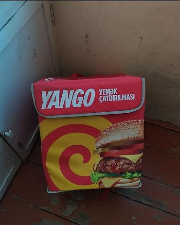 Təp təzədir Yango “Yemək Çatdırılması” termo kürək çantası - İsti və