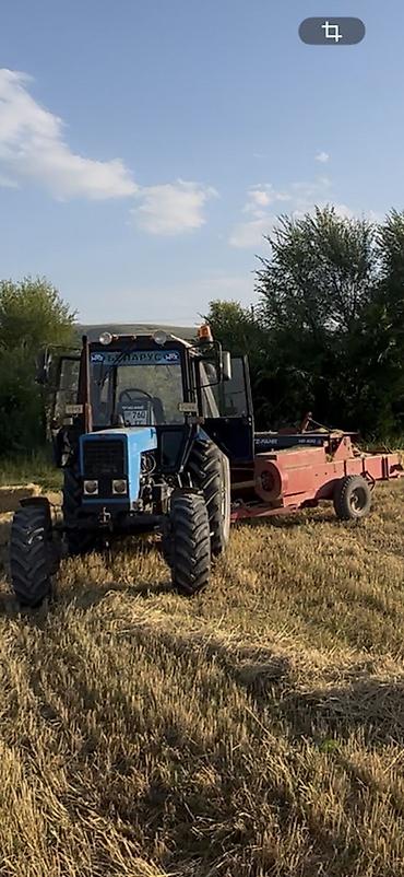 Тюко-пресс подборщик DEUTZ-FAHR HD 400 + трактор «Беларус» (МТЗ)82.1