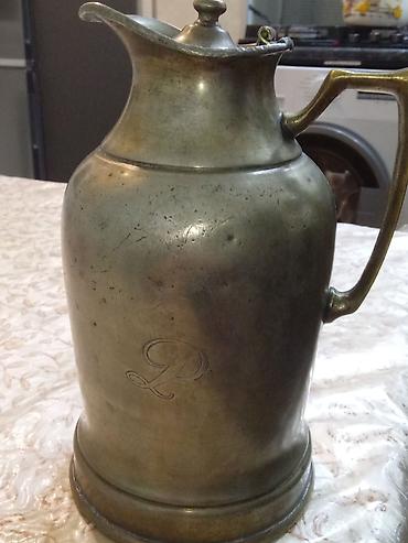 odun samovar satilir: Rəng - Gümüşü, Metal, 1,5 bucket volume l — 1