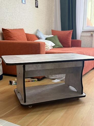 bunk bed: Журнальный столик на колесиках - Материал: ЛДСП/МДФ с фактурой под — 1