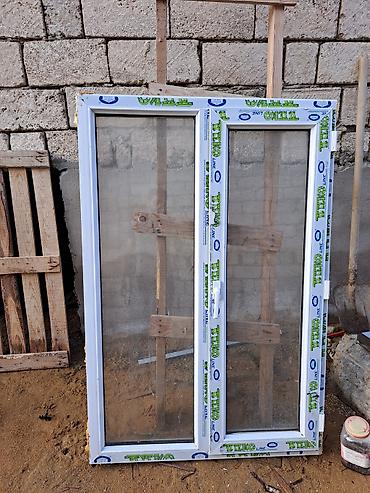 PVC ikiqat şüşəli 

eni 100 sm
hündürlük 147 sm