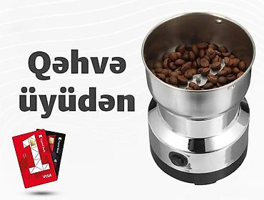 ev masin: Qəhvə üyüdənMətbəx üyüdücü aparatı, müxtəlif ərzaqları – quru və bəzən — 1