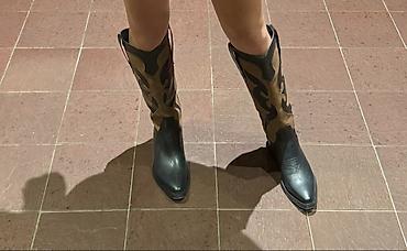 yaz çəkmələri: Qadın kovboy çəkmələri - Stil: Western/kovboy üslubunda dizayn - — 1