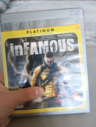 ps3 диски: Продаю игру на PlayStation 3 infamous издание platinum ценится среди