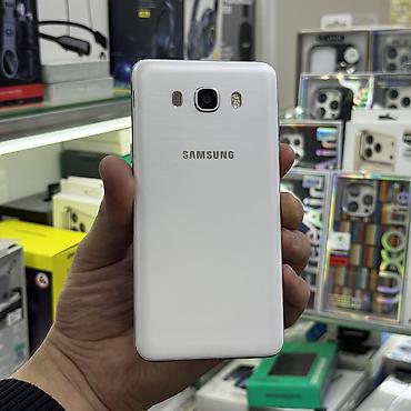 Samsung: Samsung Galaxy J7 2016, Б/у, 16 ГБ, цвет - Белый, 2 SIM — 16