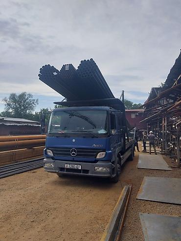 atego: Mercedes-Benz Atego 1222 – бортовой грузовик/площадка для длинномера — 1