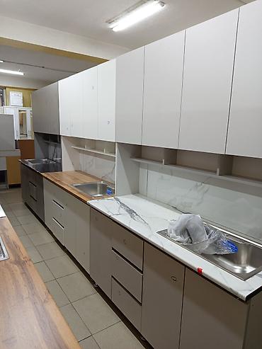 Кухонные гарнитуры: Кухонный гарнитур, цвет - Серый — 8