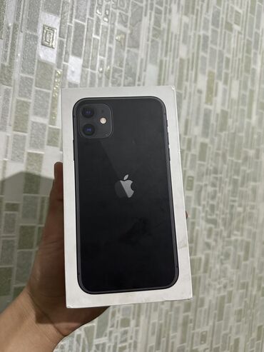 Apple iPhone: IPhone 11, Б/у, 64 ГБ, Черный, 75 %