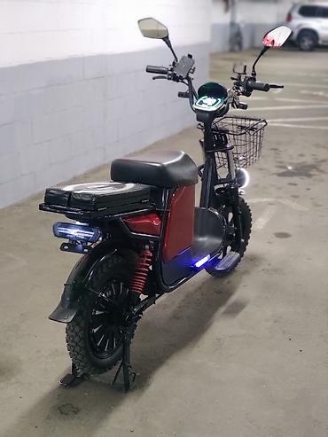 city life: Электроскутер бу (городской e-bike) с педалями и широким набором — 3