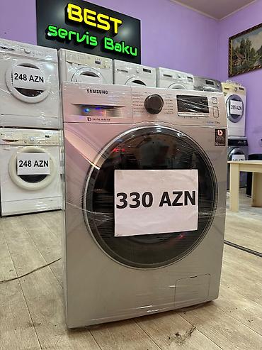 Samsung paltaryuyan maşın - Ön yükləməli, geniş qapılı dizayn -